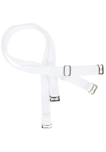Freshness 05 Düz Beyaz Sütyen Askısı Beyaz