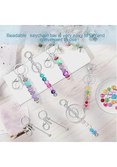 Gatherco 30 Adet Boncuklu Anahtarlık Çubuğu, Boncuklu Anahtarlık Çubuğu Boşlukları Kendin Yap Boncuklu Anahtarlık Seti Yapımı Anahtarlık Boncuk Seti Gatherco 30 Adet Boncuklu Anahtarlık Çubuğu, Boncuklu Anahtarlık Çubuğu Boşlukları Kendin Yap Boncuklu Anahtarlık Seti Yapımı Anahtarlık Boncuk Seti