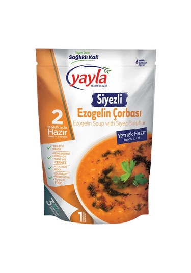 Yayla Yemek Hazır Siyezli Ezogelin Çorbası 250 ML