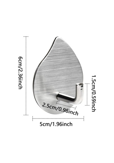 Parçalar Kendinden Yapışkanlı Kancalar Kendinden Yapışkanlı Duvar Kancaları Paslanmaz Çelik Kancalar Su Geçirmez Paslanmaz Çelik Kancalar B İçin Delme Gerektirmez Çok Renkli