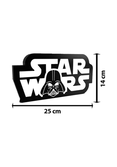 Star Wars Temalı Dekoratif Led Aydınlatma Çok Renkli