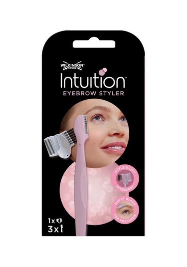 Wilkinson Sword Intuition Kaş Şekillendirme Seti 3 Kaş Usturası + 1 Fırça & Tarak Aparatı