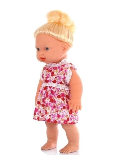 Konuşan 35 Cm Sarışın Nazlı Bebeğim Eğitici Oyuncak Et Bebek