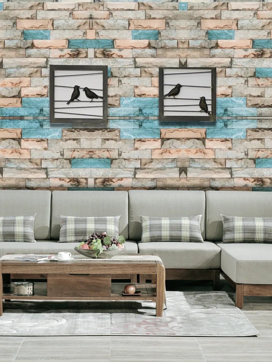 Frays Decor Kendinden Yapışkanlı Duvar Kağıtları Pvc 50x280 Cm Tuğla 306196365