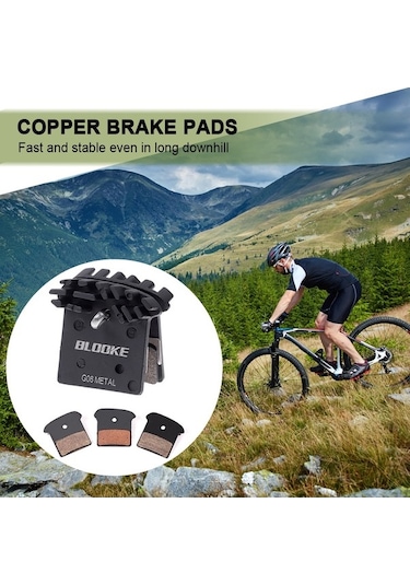 Novahub Shimano Mtb Bisiklet İçin Hidrolik Kaliper 1 Takım Fren Pedleri & Yay Disk Fren Pedleri