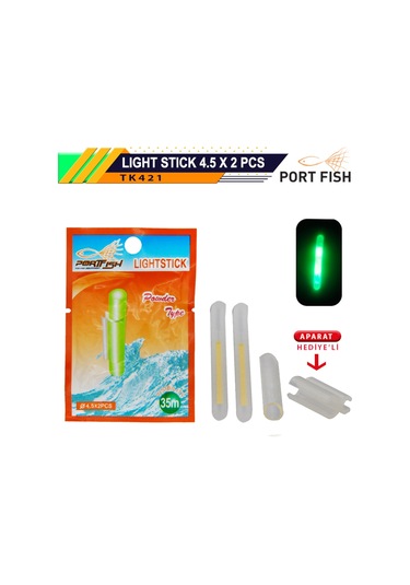 Portfish Fosfor 4.5X39 Çiftli Aparat Hediyeli