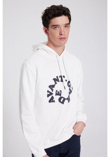 Ds Damat Slim Fit Ekru Sweatshirt 1hce238310149 Ekru