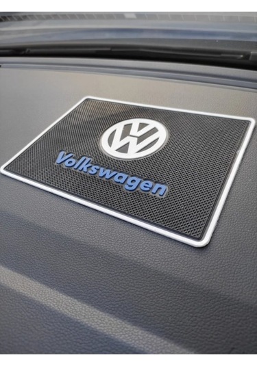 Volkswagen Logolu Kaymaz Torpido Üstü Ped