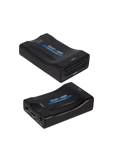 Maxgo 3016 Scart To Hdmi Av Video Dönüştürücü Adaptör