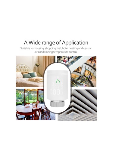 Tuya Zıgbee3.0 Akıllı Radyatör Aktüatör Programlanabilir E12611