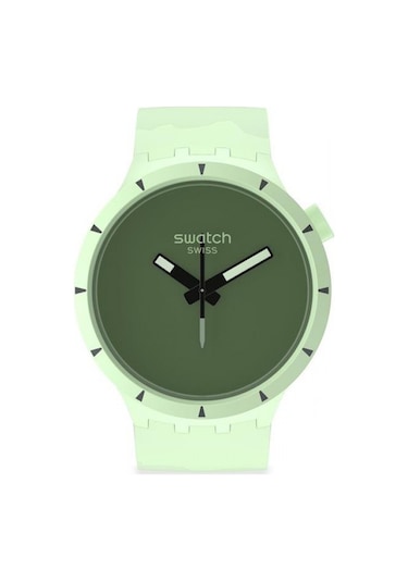 Swatch Sb03g100 Bıg Bold Bıoceramıc Forest Kadın/erkek Kol Saati Metal