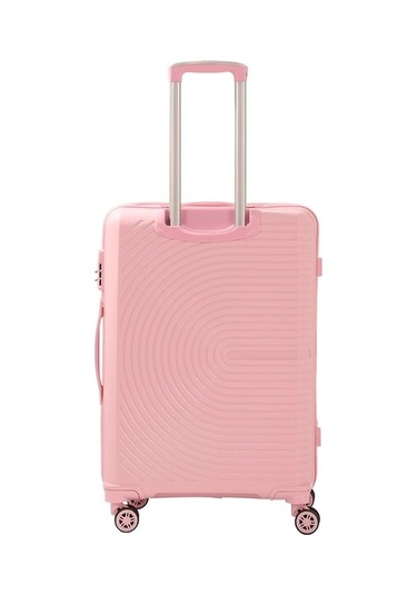 Mçs Polipropilen Pudra Rengi Büyük Boy Valiz Pudra