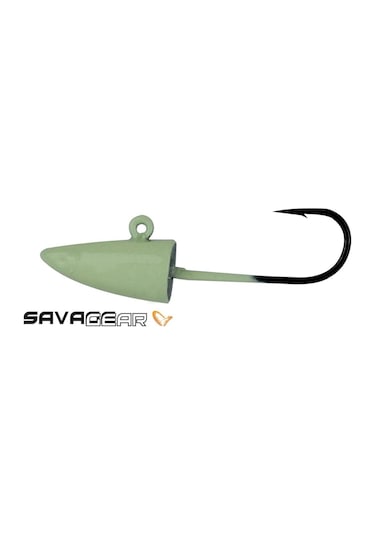 SG LRF Micro sandeel jighead 1.5gr #8 4ad GLOW
