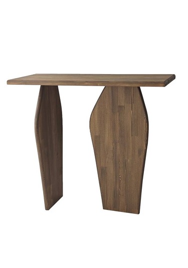 Arya Masif Ağaç Dresuar 100 Cm Ceviz