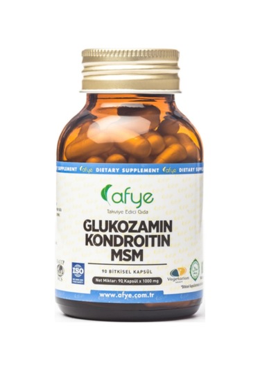 Afye Glukozamin Kondroitin Msm 90  Kapsül 1000 MG