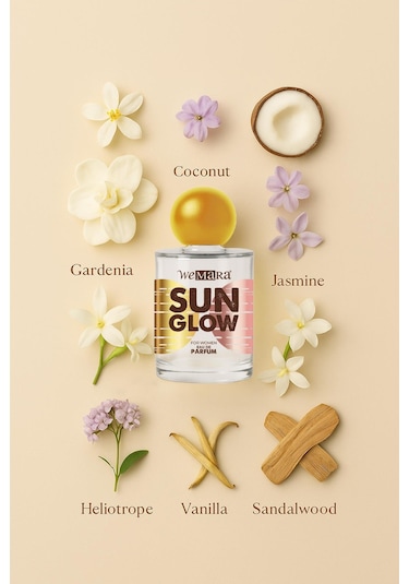 Sun Glow Kadın Parfum Edp 50 Ml Amber Çiçeksi