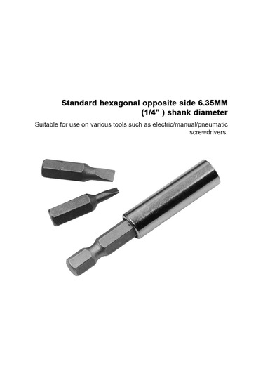 Springsun 33 Parça Elektrikli Somun İmaci Ucu Seti, Manyetik Uzun Bağlantı Çubuğu, 6.35mm 1/4" Uç Çapı, Elektrikli/el/pnömatik Somun İmaclarına Uygun