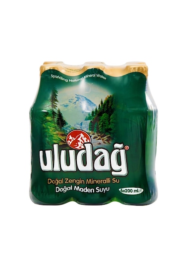Uludağ Doğal Maden Suyu 6 x 200 ML