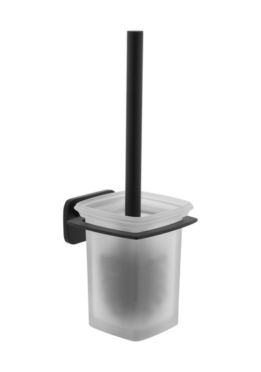 VitrA Base 600 Tuvalet Fırçalığı Mat Siyah A4413536