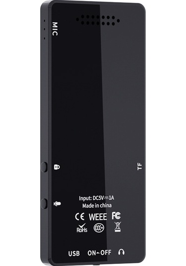 Besthome1 Mahdi M320 Mini Bluetooth Mp3 Çalar, 8gb, 1.8 Renkli Ekran, Siyah, Yüksek Kalite Ses Deneyimi