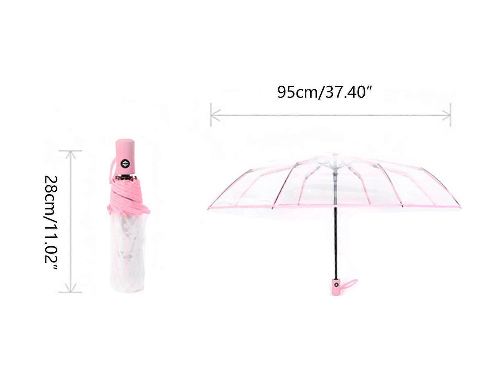 Otomatik Açılıp Kapanan Şemsiye Katlanır Şemsiye Otomatik Açılıp Kapanan Şemsiye Taşınabilir Yağmur Şemsiyesi Rüzgara Ve Suya Dayanıklı Çok Renkli