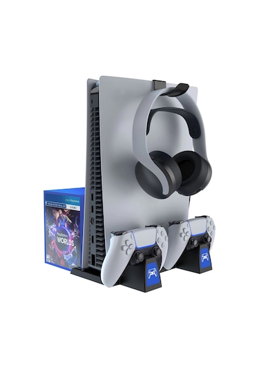 Ipega Pg P5009 Led Gösterge Oyun Hazneli Ps5 Tutucu Şarj Stand