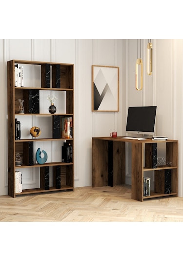 Variant Lima Çalışma Masası Ve Kitaplık Takımı