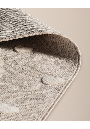 Madame Coco Mouton Halı - Bej - 120x180 Cm 8684427027417 Ekru