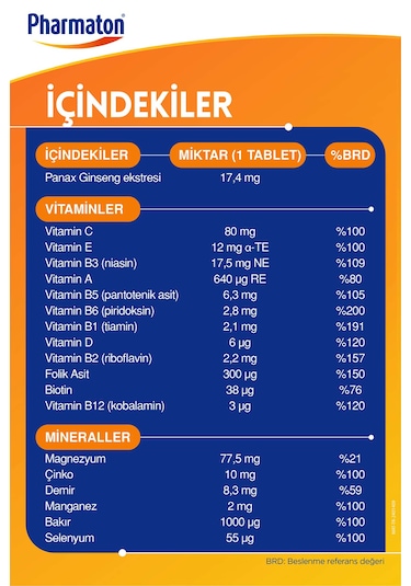Pharmaton Vitality 100 Tablet