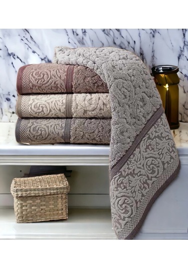 Dallas 4lü El-yüz Havlusu 50x90 Cm Asorti Karışık