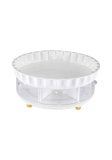 Suntek Lazy Susans 360 Rotasyonlu Şifonyer Kiler Dolabı Için