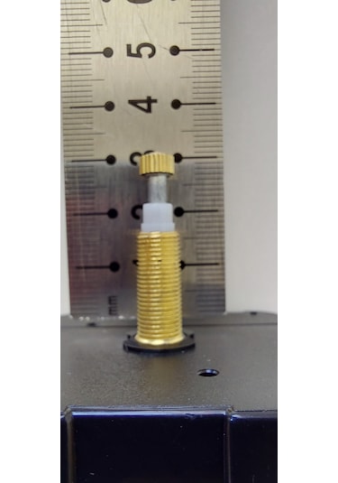 Büyük Duvar Saati Mekanizması 31 Mm Şaft Uzun Şaft Saat Motoru Altın