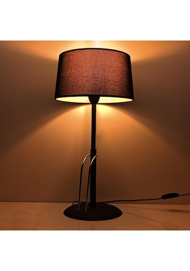 Lucid Metal Abajur Siyah/gümüş Siyah