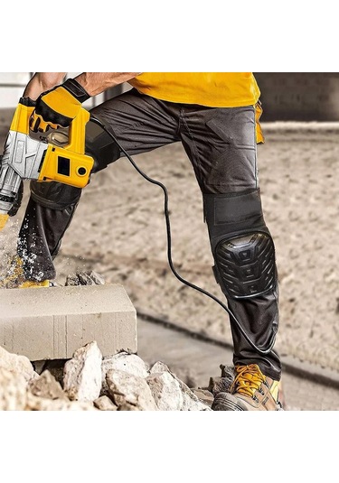 Zemin Çalışmaları İçin 1 Çift Diz Pedleri, İnşaat Dizlikleri, Çok Renkli