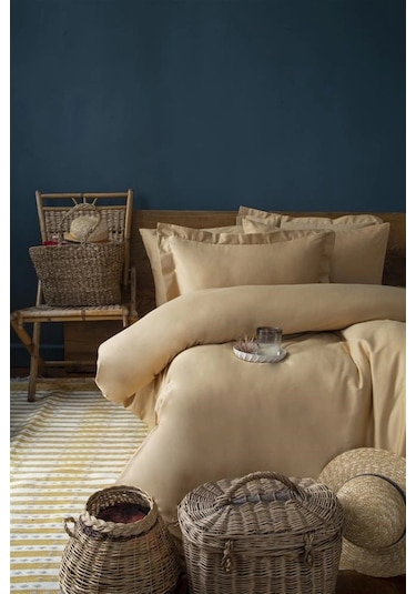 Simply Hardal 210 Tc 83 Tel Pamuk Saten Tek Kişilik Nevresim Takımı