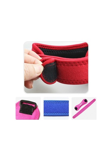 Dancemonkey Kolay Kullanımlı, Diz Koruyucu Bandaj - Mavi Renkli Seçenekler Mavi