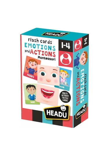 Carioca Flashcards Emotions And Actions Montessori En24650