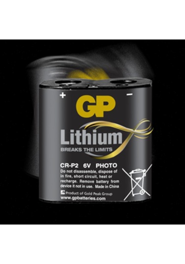 Gp Cr-P2 Liyum 6V Pil