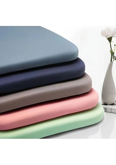 Dashanshop Gri Dayanıklı Kare Ofis Kolçak Minderi Basınca Dayanıklı Yavaş Geri Tepkili