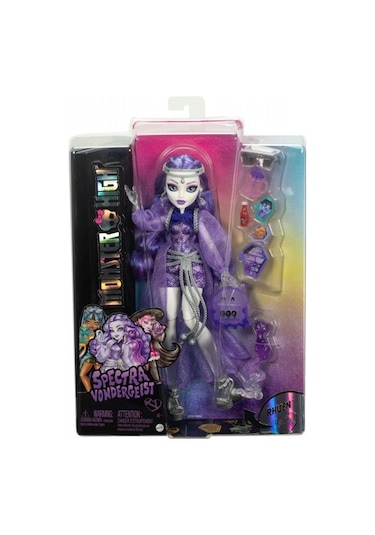 Monster High Ana Karakter Bebekler Spectra Vondergeist Hxh77 MONSTER.034 Diğer