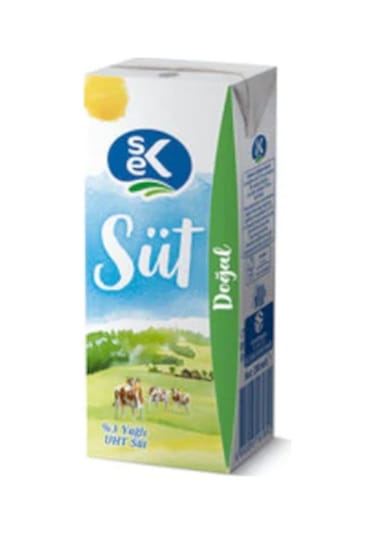 Sek Yarım Yağlı Süt 27 x 200 ML