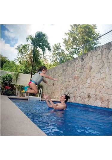 Bblüv Naj Neopren Yüzme Yeleği Mavi - 3-6 Yaş / Mavi Çok Renkli