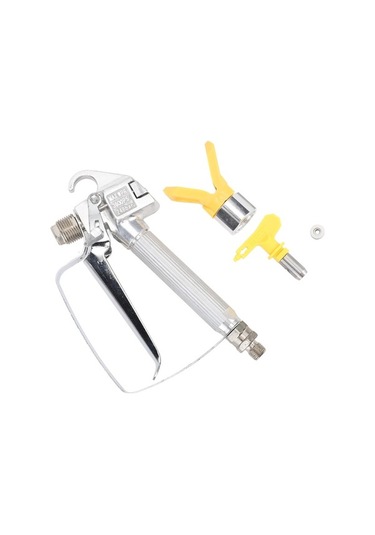 Besthome1 Yüksek Basınçlı Hava Kullanmayan Metal Yapılı Boya Alçı Püskürtme Tabancası, Pratik