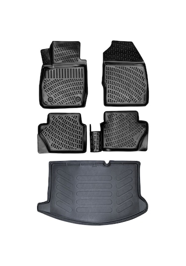Rizline Ford Fiesta 2008-2013 3D Paspas+Bagaj Havuzu Seti