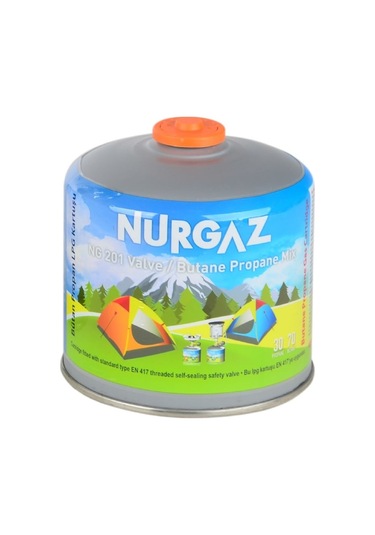 Nurgaz Ng 201-V 450 Gr Vidalı Yedek Kartuş Tüp Çok Renkli