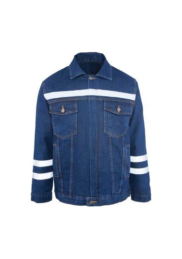 Kot İş Montu Kapitoneli Myform 3110 Sona Denim 12 Ons Renk Mavi