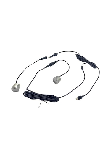 Park Sensörü Ses İkazlı+oval Göstergeli Ses Ayarlı 22 Mm Gri
