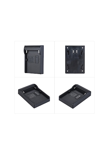 Reedark Andoer 2 Adet Np-f970 Batarya Tabanı - Neweer 1x2/1x4 Şarj Cihazı İçin - Sony Np-f550/f750/f950/fm50/fm500h/qm71 Uyumlu