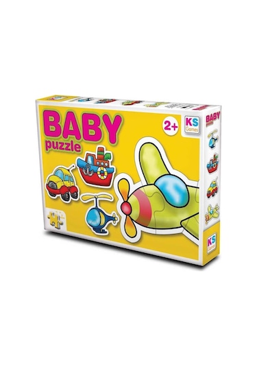 KS Games Baby Puzzle 2+3+4+4 (ulaşım Araçları)