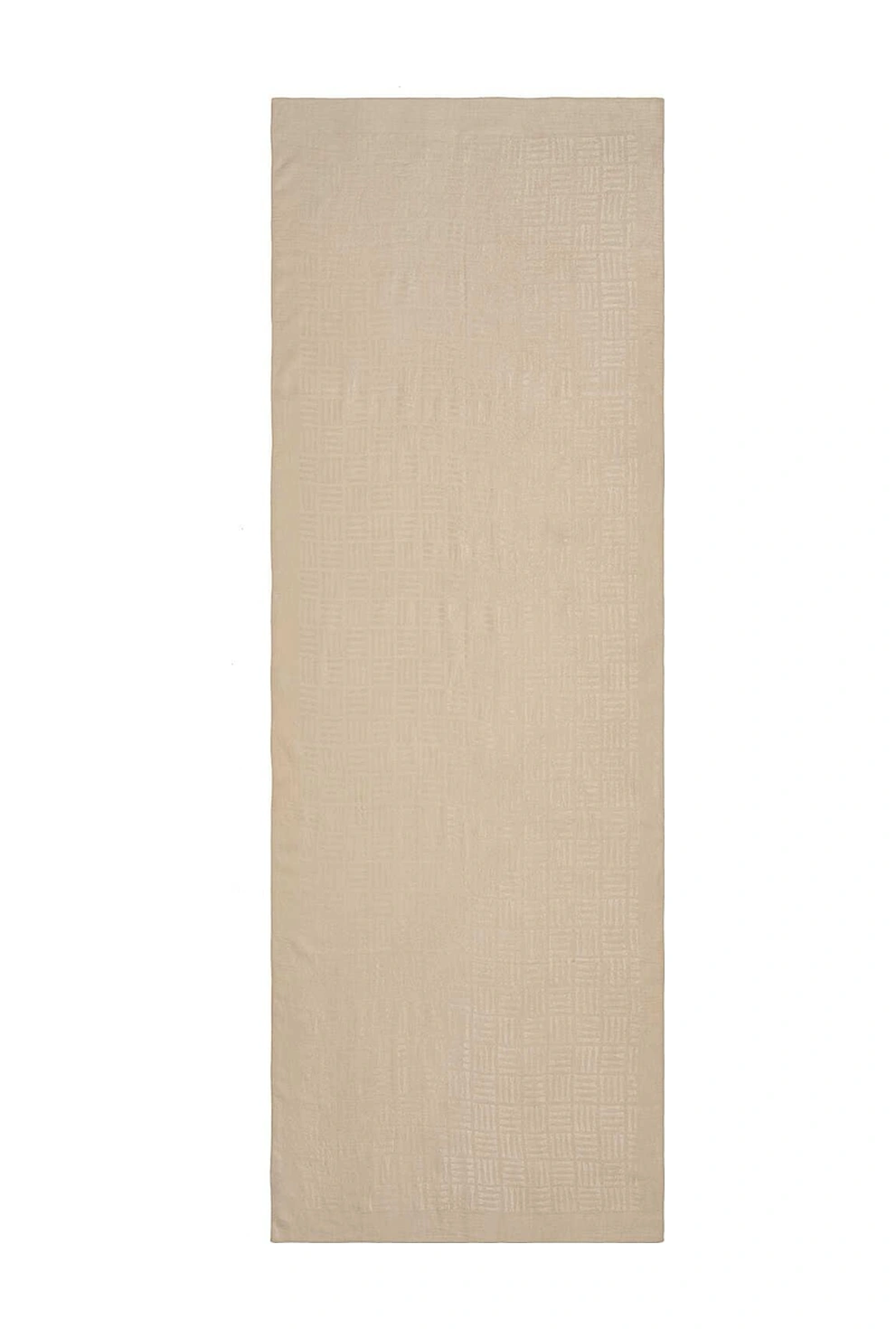 İmannoor İman Kare Naia Şal 70x210 241-3007 Ekru